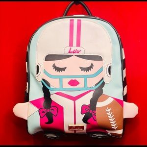 Betsey Johnson - Luv Betsey Football Girl Backpack
